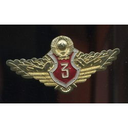 NSVL miilitsa ohvitseri märk, 3. järk
