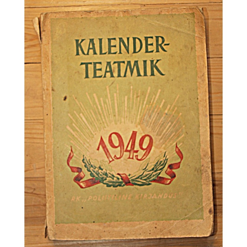 Kalender-teatmik 1949, Tallinn 1948