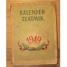 Kalender-teatmik 1949, Tallinn 1948