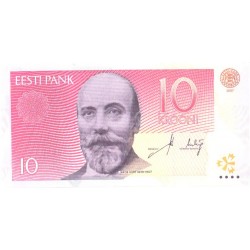 Eesti 10 krooni 2007, seeria CT, UNC