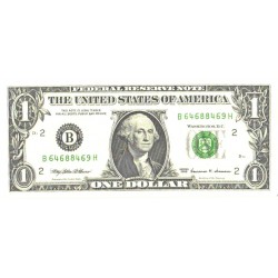 USA:1 dollar 1999, täht B, UNC