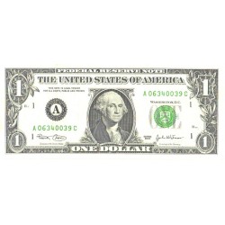 USA:1 dollar 2003, täht A, UNC