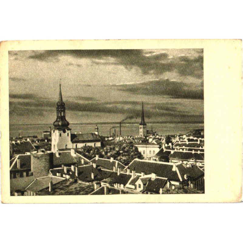 Tallinn:vaade Toompealt, enne 1945