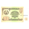 Tadjiki:Tadžiki:1 rubl, rubla, 1994, UNC