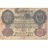 Saksamaa:20 marka 7.2.1908, VF