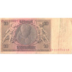 Saksamaa:20 marka 22.1.1929, VF