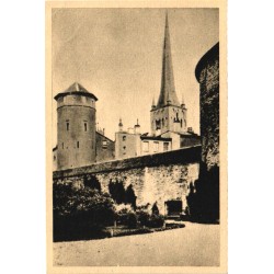 Tallinn:Vanalinn ja Oleviste kirik, enne 1945