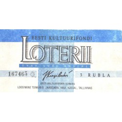 Loteriipilet, Eesti...