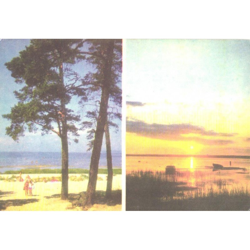 Eesti:Võsu rand ja päikeseloojang, 1975