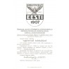 Kindlustusselts Eesti tulekahju kindlustuse reklaam blankett, 1935