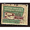 Tikukarbi etikett spoonil Astuge Tarbijate kooperatiivi liikmeks, GOST 1956