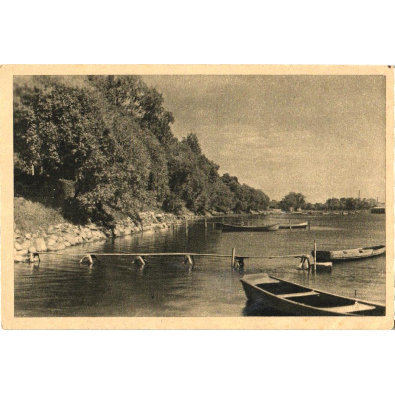 Võru:Park Tamula järve kaldal, enne 1945