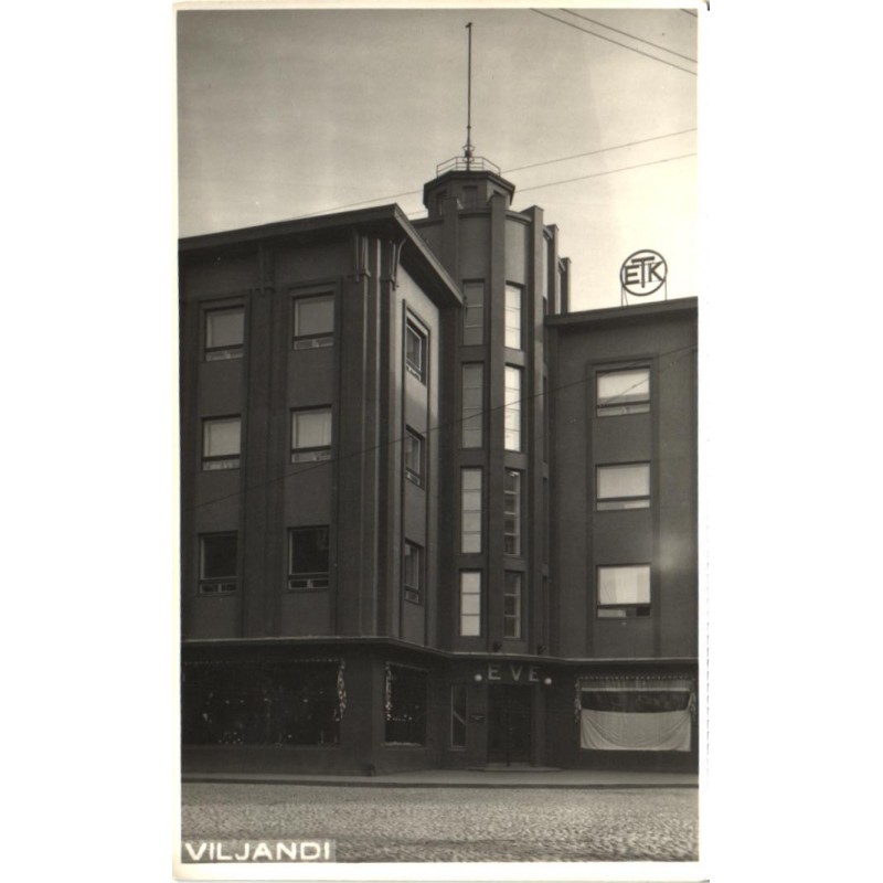 Viljandi:ETK maja, enne 1940
