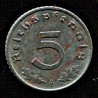 Saksamaa:5 reichpfennig 1940, Täht A, VF