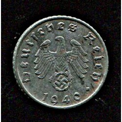 Saksamaa:5 reichpfennig 1940, Täht A, VF