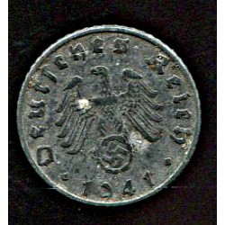 Saksamaa:5 reichpfennig 1941, Täht B, VF
