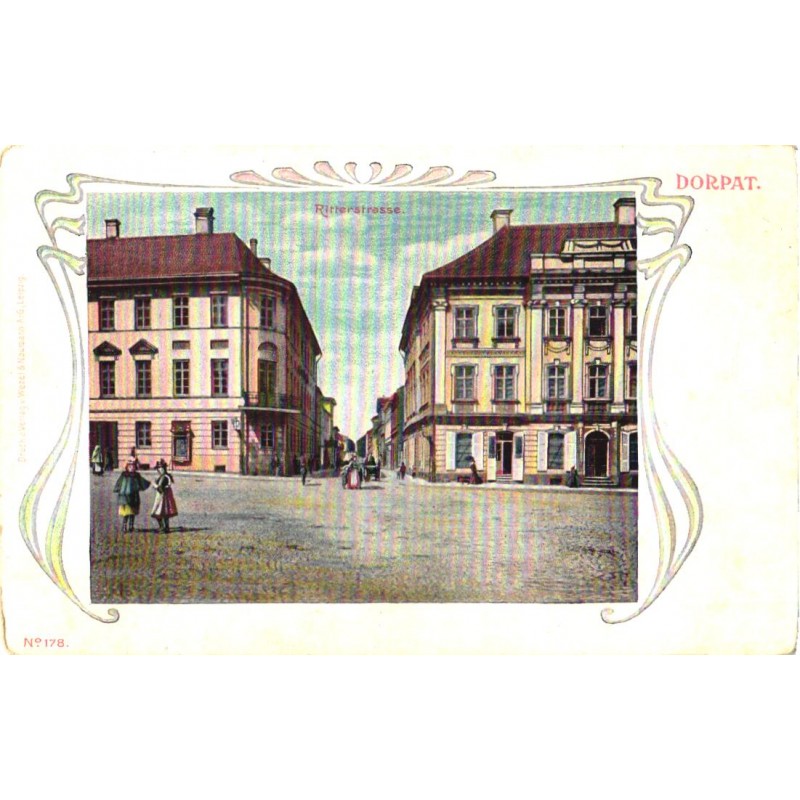 Tartu:Rüütli tänav, enne 1905