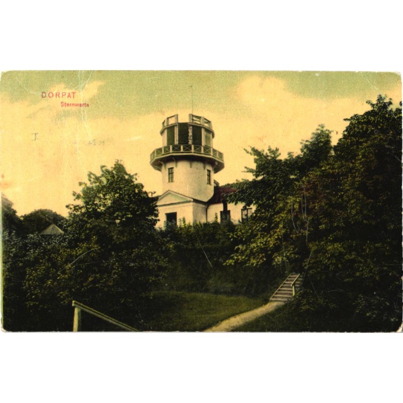 Tartu:Tähetorn, enne 1909
