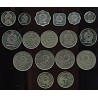 Sri Lanka mündikomplekt:1, 2, 5, 10, 25 ja 50 cents, 4x1, 5x2 ja 2x5 rupees, ruupiat, sent, VF-XF