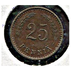 Soome 25 penni 1943, 25...