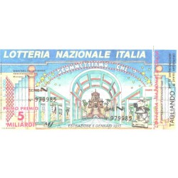 Itaalia loteriipilet 1995