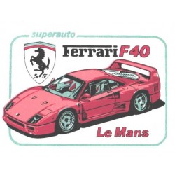 Kleepekas Superauto Ferrari...