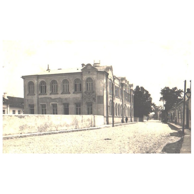 Kuressaare:Koolimaja ja Pikk tänav, enne 1940