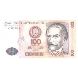 Peruu 100 intist 1987, UNC