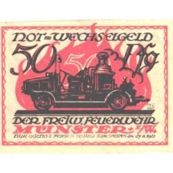 Saksamaa notgeld, Münster, 50 pfennigit, 1921, UNC