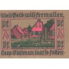 Saksamaa notgeld:Leer Ostfriesland 75 pfennig 1921, UNC