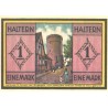 Saksamaa notgeld:Stadt Haltern 1 mark 1921, UNC