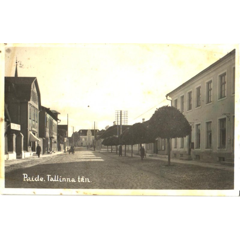 Paide:Tallinna tänav, enne 1939