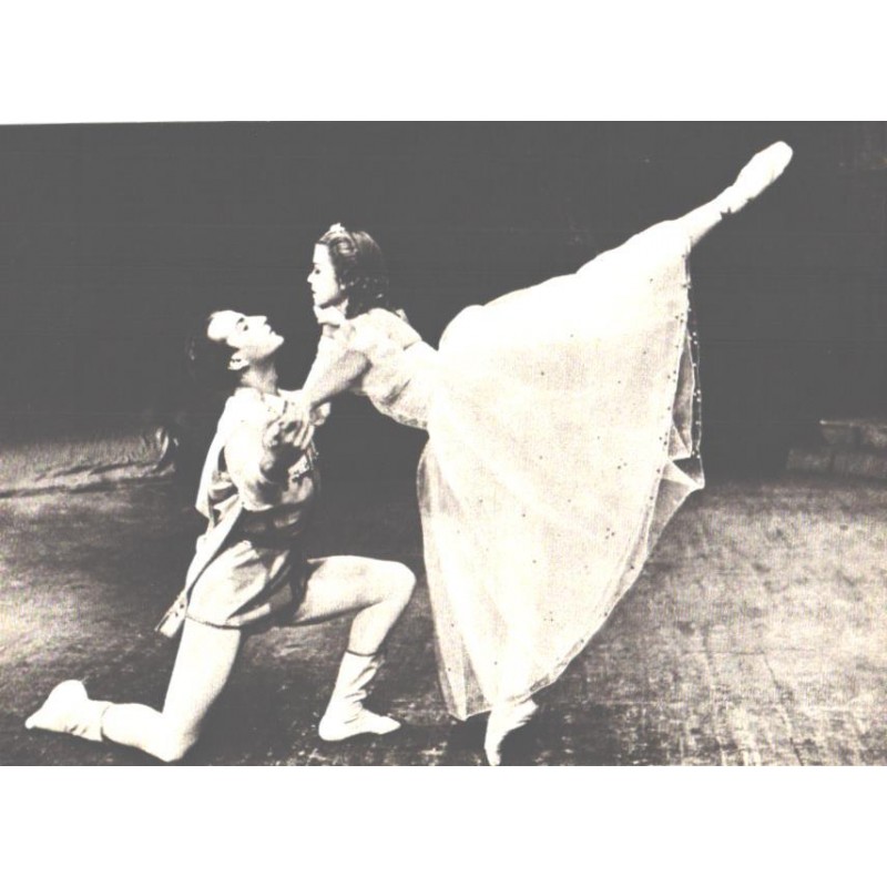 Balletitantsija Helmi Puur ja  balletis Bahtšisarai purskkaev, 1979