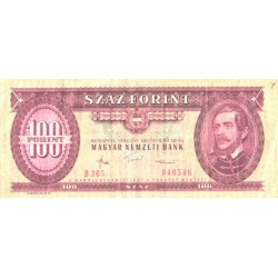 Ungari 100 forint 1984, VF
