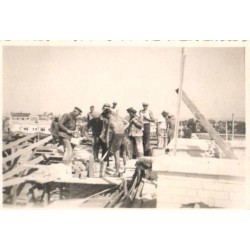 Ehitajad tööhoos, enne 1960