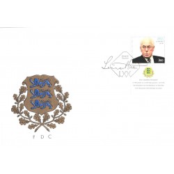 FDC, President Lennart Meri...