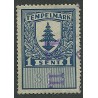 Eesti Vabariigi tempelmark 1sent, kasutatud