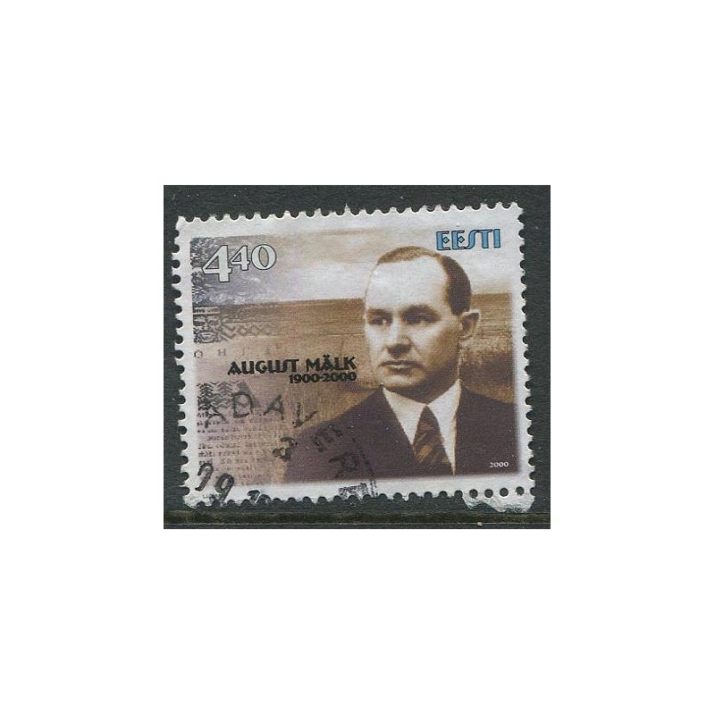 Eesti mark August Mälk 1900-2000