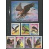 Kõrgõzstani plokk ja margi seeria linnud, kotkad, 1995, MNH
