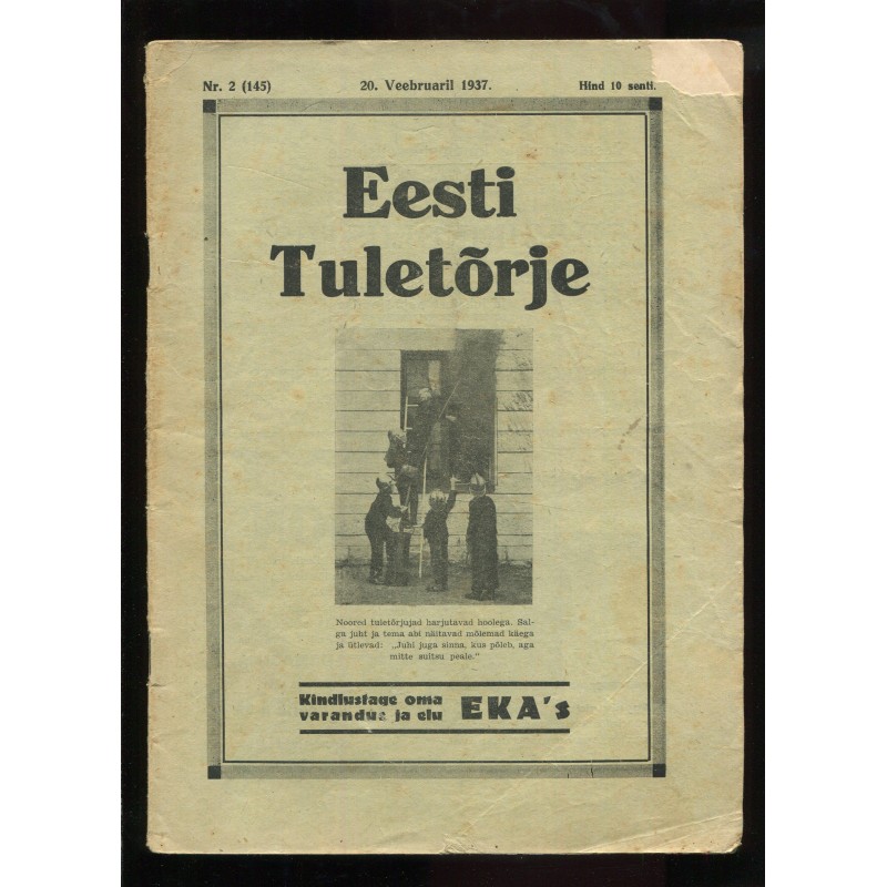 Ajakiri Eesti Tuletõrje 2/1937