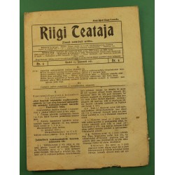 Ajakiri Riigi Teataja 5/1921