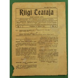 Ajakiri Riigi Teataja 6/1921