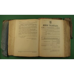 Ajakirja Riigi Teataja köidetud numbrid 57/1933-107/1933 (II poolaasta)