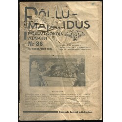 Põllutöökoja ajakiri Põllumajandus nr. 42/1934
