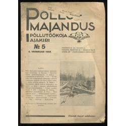 Põllutöökoja ajakiri Põllumajandus nr. 5/1935