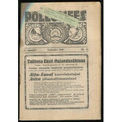 Ajakiri Põllumees nr. 24/1929