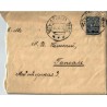 Tsaari Vene 5 kopikaline SI mark ületrükiga 10 kop Ust-Dvinsk pitsatiga 1917