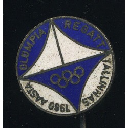 Spordimärk 1980. aasta olümpiaregatt Tallinnas
