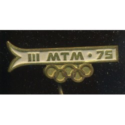 Spordimärk III MTM 1975,...