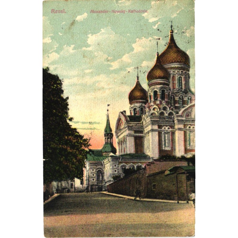 Tallinn:Aleksander Nevski katedraal, Revel pitsat 1910